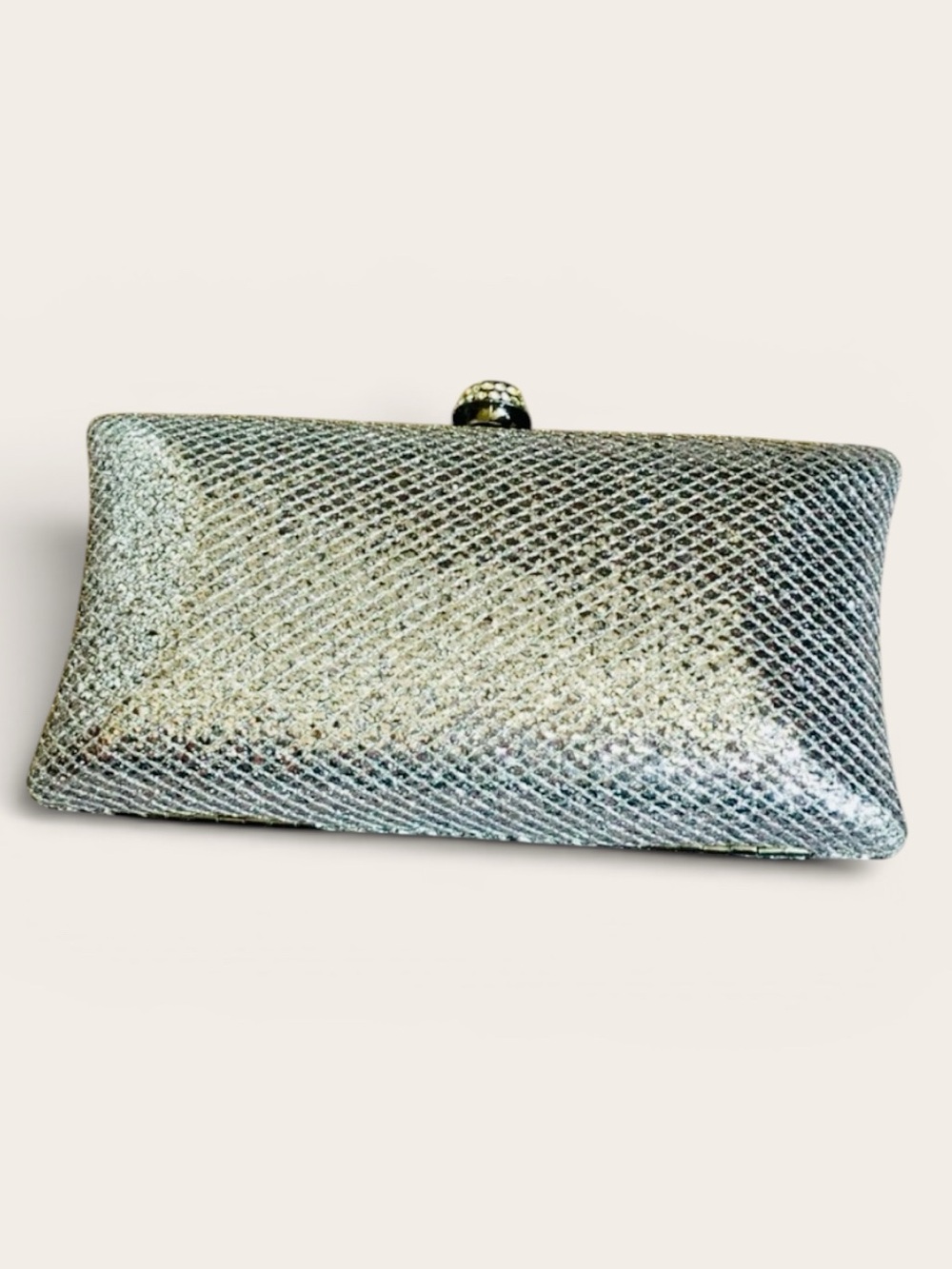 🔥New Unique Rare Silver clutch